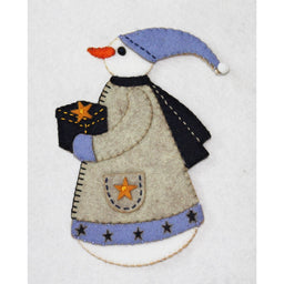 Glenda Snow Woman Wool Felt Kit