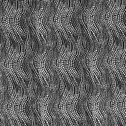 Graphix Batiks - Dot Stripe Black Yardage