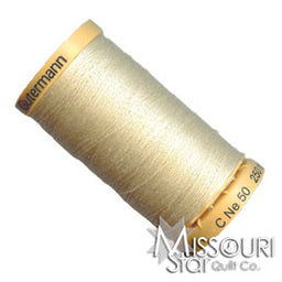 Gutermann 50 WT Cotton Thread Cream