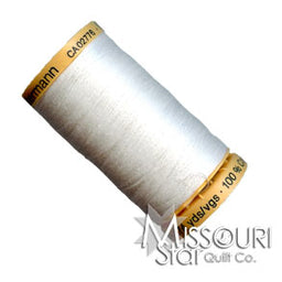 Gutermann 50 WT Cotton Thread White