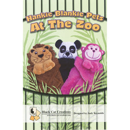 Hankie Blankie Pets at the Zoo Pattern