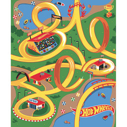 Hot Wheels - Race Track Multi Canvas Panel