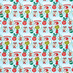 How the Grinch Stole Christmas - Grinch and Friends Ornaments Holiday Yardage