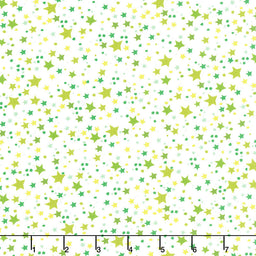 How the Grinch Stole Christmas - Stars Lime Yardage