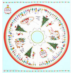 How the Grinch Stole Christmas - Tree Skirt Holiday Panel