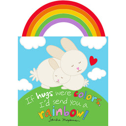 Huggable & Lovable Books - Rainbow Hugs Book Multi Panel