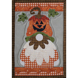 Jack O' Lantern Gnome Mug Rug Kit