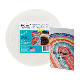 Jelly Roll Rug Bundle with 50 Yard Batting