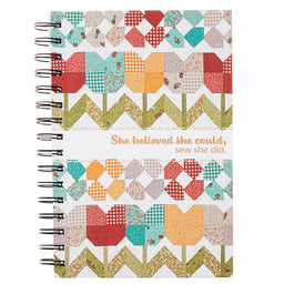 Jenny's Quilting Journal - She Believed She Could, Sew She Did