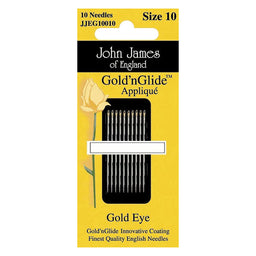 John James Gold'n Glide™ - Appliqué Size 10