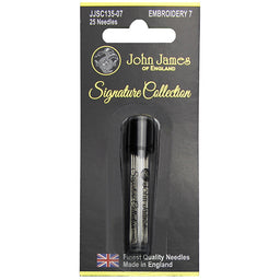 John James Signature Needle Collection - Size 7 Embroidery