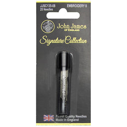 John James Signature Needle Collection - Size 8 Embroidery