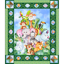 Jungle Friends - Jungle Animals Multi Panel