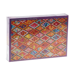 Kaffe Fassett's Diamond Quilt Puzzle