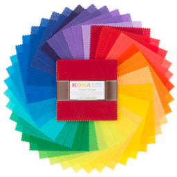 Kona Cotton - Over the Rainbow Charm Pack