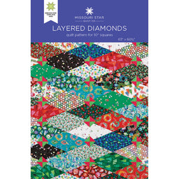 Layered Diamonds Quilt Pattern by Missouri Star