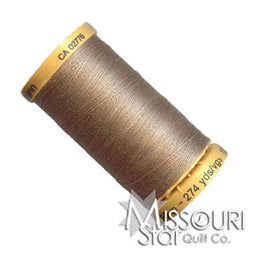 Light Brown - Cotton Quilting Thread (250m / 273yds)