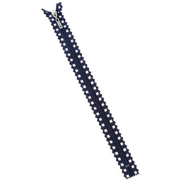 Missouri Star Fancy Zips - 14" Star Navy