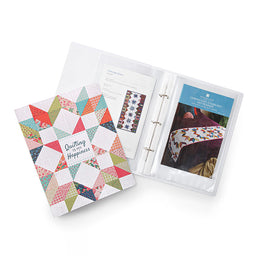 Missouri Star Quilting is My Happiness Pattern Keeper Binder