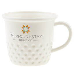 Missouri Star Thimble Mug - White