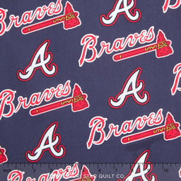 MLB Major League Baseball - Atlanta Braves Allover Yardage