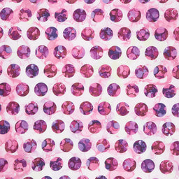 Modern Love - Polka Dots Light Purple Digitally Printed Yardage