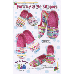 Mommy & Me Slippers Pattern