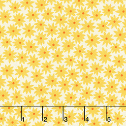 Paintbox - Flowers Meringue Yardage