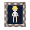 Paper Doll Blanket Pattern - Boy