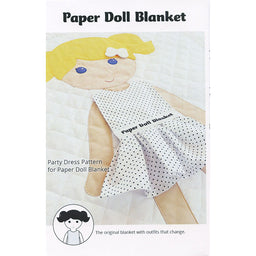 Paper Doll Blanket Pattern - Party Dress