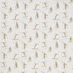 Pine Cone Lodge - Skiers Cream Flannel Yardage