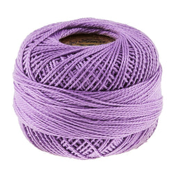 Prescencia Perle Cotton Thread Size 8 Medium Lavender