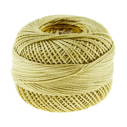 Presencia Perle Cotton Thread Size 8 Light Khaki Green