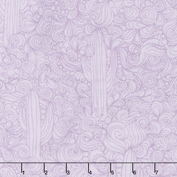 Saguaro - Cactus Purple Yardage