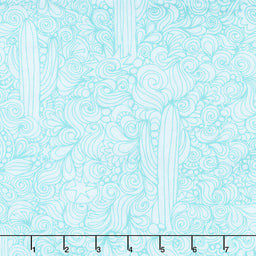 Saguaro - Cactus Turquoise Yardage