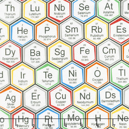 Science Fair 2 - Periodic Table Multi Yardage Primary Image