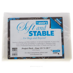 Soft and Stable 13.5" x 18.5" White Polyester Foam