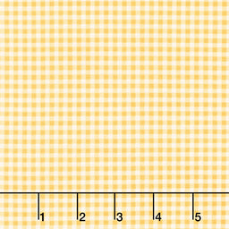 Sweet Bees - Susybee Basics Gingham Yellow Yardage