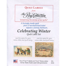 Tasha Tudor Digitally Printed Quilt Labels