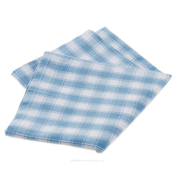 Tea Towel - Housecheck Light Blue/White