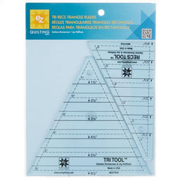 Tri-Recs Triangle Ruler by Darlene Zimmerman & Joy Hoffman