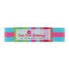 Tula Pink 1 1/2" Webbing - Blue Aqua and Hot Pink