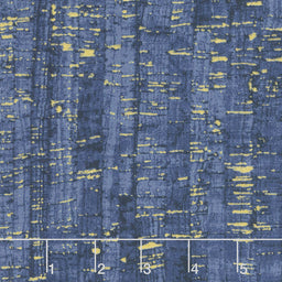 Uncorked - Denim Metallic Yardage Primary Image