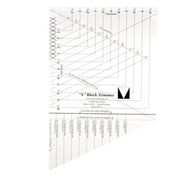 V Block Trimmer Template