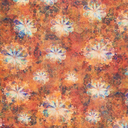 Venice - Flowers Amber Digitally Printed Yardage