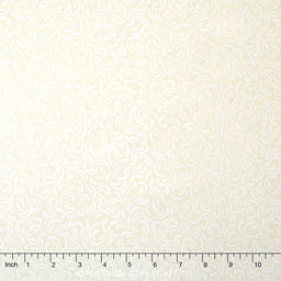 Wilmington Essentials - Cookies & Cream Scattered Petals Cream Yardage