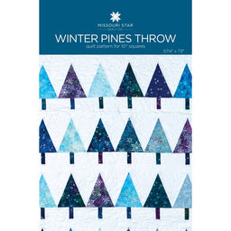 Winter Pines Throw Quilt Pattern by Missouri Star