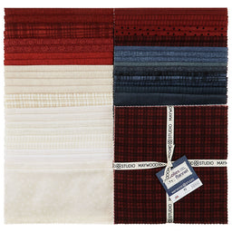 Woolies Flannel - Three Cheers 10" Squares