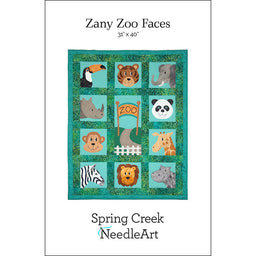 Zany Zoo Faces Quilt Pattern