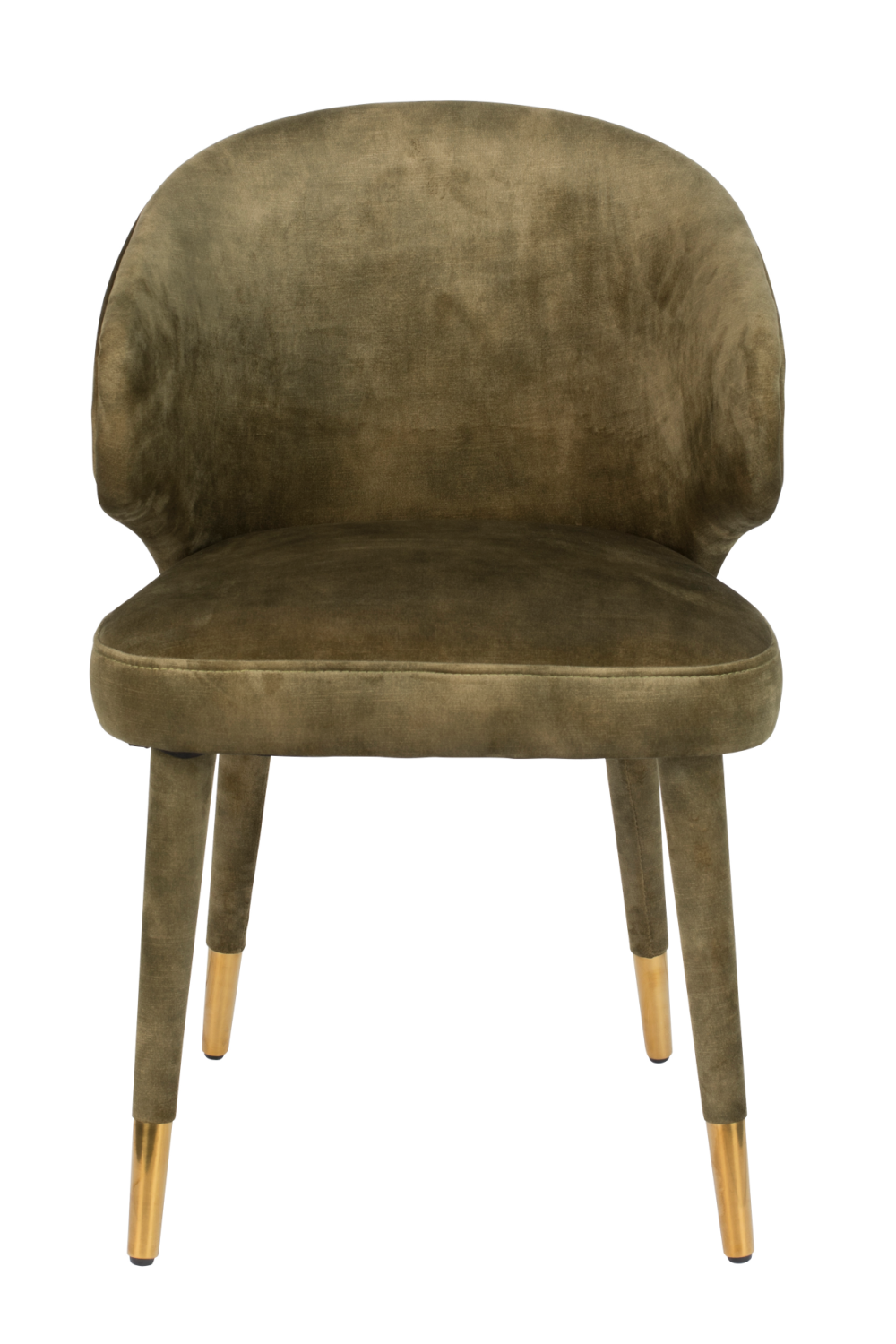 curved back upholstered chair